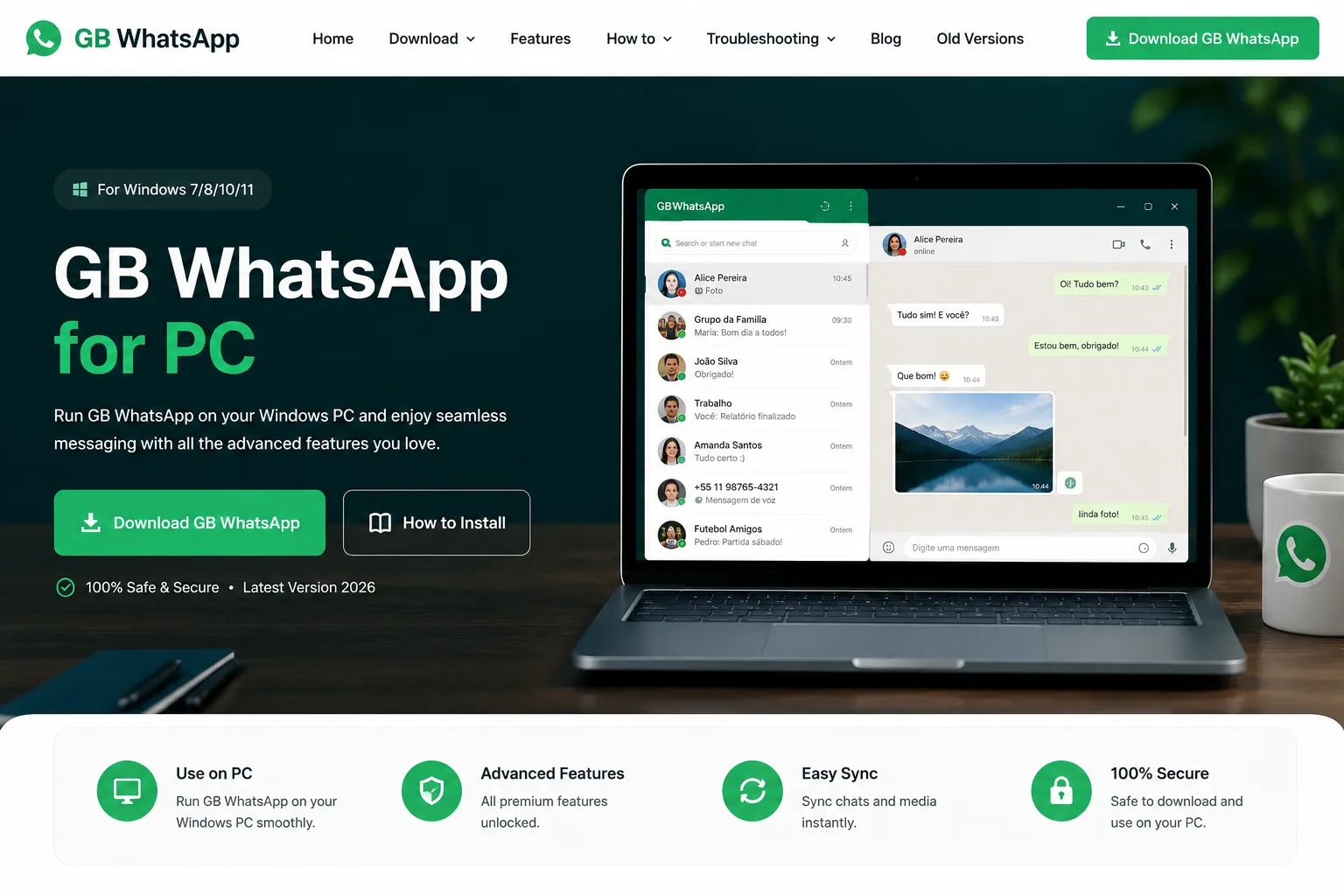 GB WhatsApp for PC Windows setup guide